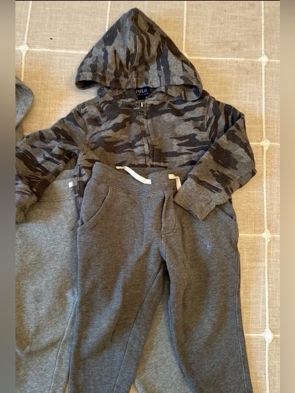 Polo by Ralph Lauren Kids Camouflage Jogger Set 3T